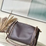 Louis Vuitton Express Medium Bag M26397 Brown Grained Leather with Monogram Trim – Top Replica