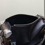 Louis Vuitton Side Trunk Vibe M15195 Black Leather Chain Bag