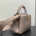 Louis Vuitton Capucines Mini M56071 Light Coffee Taurillon Leather