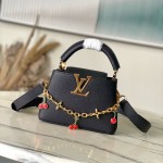 Louis Vuitton Capucines M13714 Murakami Re-Edition Bag in Taurillon Leather