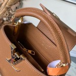 Louis Vuitton Capucines Mini M14381 Harmony Series Taurillon Leather Handbag