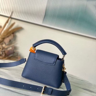 Louis Vuitton Capucines Mini M14971 Harmony Series Taurillon Leather Handbag
