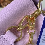 Louis Vuitton Capucines Mini M14972 Light Purple Harmony Collection Bag
