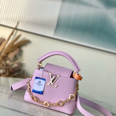 Louis Vuitton - Capucines Mini M14972 Light Purpl Harmony Collection