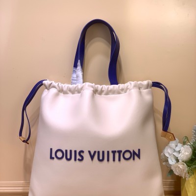 Louis Vuitton - Dust Bag Tote Handbag M15235 White