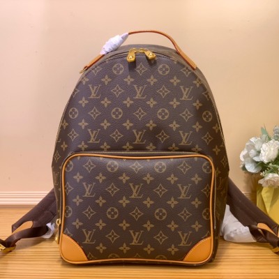 Louis Vuitton - Discovery Cargo Backpack M25979Vintage Monogram Canvas with Aged Leather Trim (PVC)