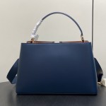 Louis Vuitton Capucines Souple Large Bag M14639 Deep Blue Full Leather