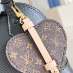 Louis Vuitton Alma Mini Handbag K00015 Turmeric Black Monogram Canvas