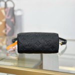Louis Vuitton Nano Speedy M82450 Black MB Chip Replica Handbag