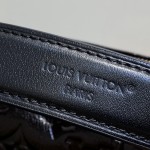 Louis Vuitton Side Trunk Medium Bag M26304 in Chocolate Monogram Saga Leather
