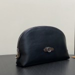 Louis Vuitton Pochette Cosmétique Black Lambskin Makeup Bag M15206 / M15205