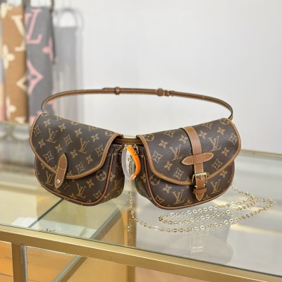Louis Vuitton - DUO BB Handbag M26592 Premium MB163c Chip Version with Original Leather