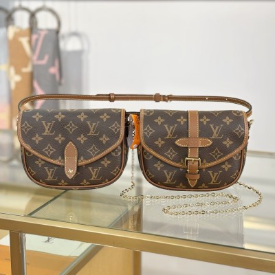 Louis Vuitton - DUO BB Handbag M26592 Premium MB163c Chip Version with Original Leather