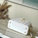 Louis Vuitton Capucines M14165 Murakami Re-Edition White Black Replica Handbag