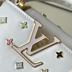 Louis Vuitton Capucines M14165 Murakami Re-Edition White Black Replica Handbag