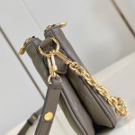 Louis Vuitton Liv Pochette M12916 Light Green Monogram Empreinte Replica