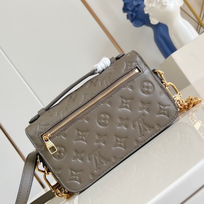 Louis Vuitton - Pochette Métis East West M46595 Monogram Empreinte Epi Leather Bag