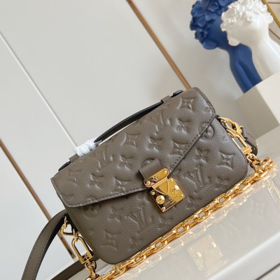 Louis Vuitton - Pochette Métis East West M46595 Monogram Empreinte Epi Leather Bag