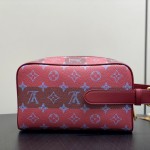 Louis Vuitton Locker Dopp Kit M25902 Blue M36903 Red Replica Toiletry Pouch
