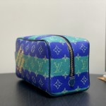 Louis Vuitton Locker Dopp Kit M25902 Blue M36903 Red Replica Toiletry Pouch