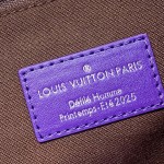 Louis Vuitton Shopper Tote M13923 Purple Gradient Damier Ebene Replica Bag