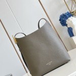 Louis Vuitton Low Key Hobo PM M25352 dark green leather handbag