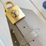 Louis Vuitton Low Key Hobo PM M25352 dark green leather handbag