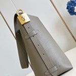 Louis Vuitton Low Key Hobo PM M25352 dark green leather handbag