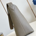 Louis Vuitton Low Key Hobo PM M25352 dark green leather handbag