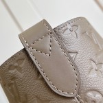 Louis Vuitton All In BB Large M13044 light green Monogram Empreinte bucket bag