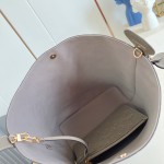 Louis Vuitton All In BB Large M13044 light green Monogram Empreinte bucket bag