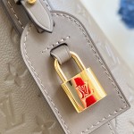 Louis Vuitton All In BB Large M13044 light green Monogram Empreinte bucket bag