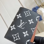 Louis Vuitton M26059 coated canvas passport cover multi color