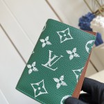 Louis Vuitton M26059 coated canvas passport cover multi color