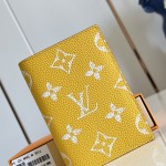 Louis Vuitton M26059 coated canvas passport cover multi color