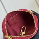 Louis Vuitton Lipstick Mini Cosmetic Pouch Monogram Canvas with Chain