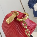 Louis Vuitton Lipstick Mini Cosmetic Pouch Monogram Canvas with Chain