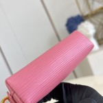 Louis Vuitton Lipstick Mini Cosmetic Pouch Monogram Canvas with Chain