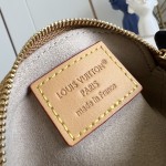 Louis Vuitton Lipstick Mini Cosmetic Pouch Monogram Canvas with Chain