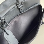 Louis Vuitton Weekender Bag waxed calfskin leather M26075