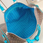 Louis Vuitton Keepall Bandoulière 50 Monogram Eclipse travel bag replica
