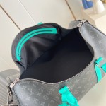 Louis Vuitton Keepall Bandoulière 50 Monogram Eclipse travel bag replica