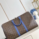 Louis Vuitton Keepall Bandoulière 50 Monogram Eclipse travel bag replica