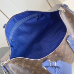 Louis Vuitton Keepall Bandoulière 50 Monogram Eclipse travel bag replica