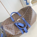 Louis Vuitton Keepall Bandoulière 50 Monogram Eclipse travel bag replica