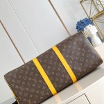 Louis Vuitton Keepall Bandoulière 50 Monogram Eclipse travel bag replica