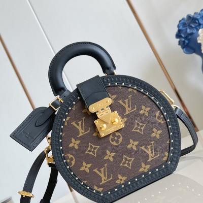 Louis Vuitton - Boîte Chapeau Small Monogram Canvas Hat Box Bag M15293