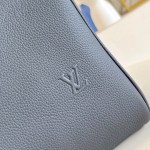 Louis Vuitton Keepall Bandoulière 50 replica travel bag in waxed calfskin leather
