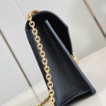 Louis Vuitton Wallet On Chain Rosy replica Monogram Empreinte leather