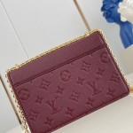 Louis Vuitton Wallet On Chain Rosy replica Monogram Empreinte leather